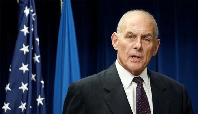 Chánh văn phòng Nhà Trắng John Kelly (Ảnh: Reuters)