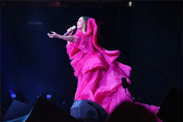  Beyonce trình diễn trong đêm nhạc đặc biệt tại Nam Phi cách đây ít ngày 