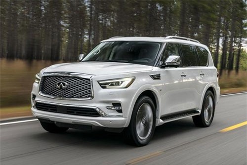 Bảng giá xe Infiniti tại Việt Nam tháng 12/2018
