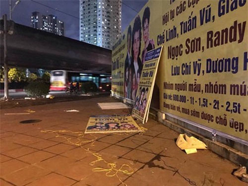 Nổ trên đường Phạm Hùng, 1 người bị thương