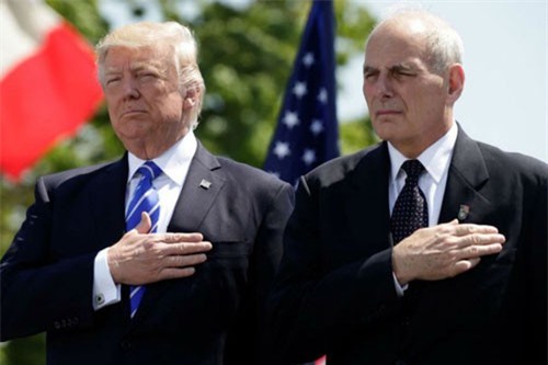 Tổng thống Trump xác nhận Chánh văn phòng Nhà Trắng sắp từ chức
