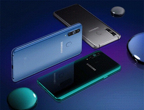 Samsung Galaxy A8s ra mắt với màn hình Infinity-O, Snapdragon 710, ba camera sau 