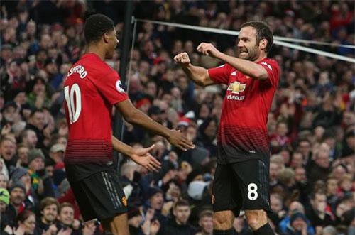 Đội hình tiêu biểu vòng 16 Premier League: M.U áp đảo