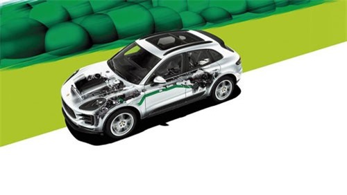 Xe Porsche sạch hơn với môi trường nhờ bộ lọc khí thải 4 chiều mới