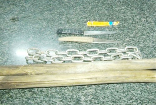 Ngăn chặn nhóm thanh niên chuẩn bị giải quyết mâu thuẫn bằng hung khí