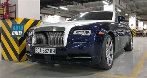 Rolls-Royce Wraith biển 56789 hồi sinh sau tai nạn với CR-V