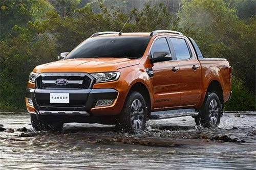 3. Ford Ranger (doanh số: 1.744 chiếc).