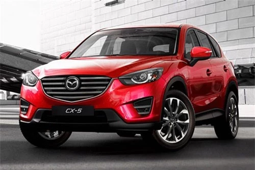 7. Mazda CX-5 (doanh số: 1.291 chiếc).