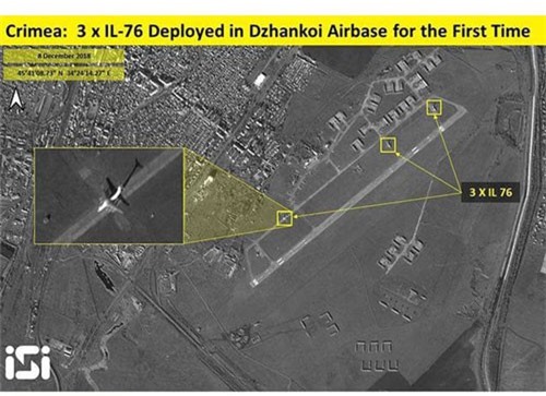 Ảnh vệ tinh hé lộ dàn máy bay, xe tăng Nga áp sát Ukraine