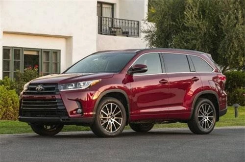 9. Toyota Highlander.