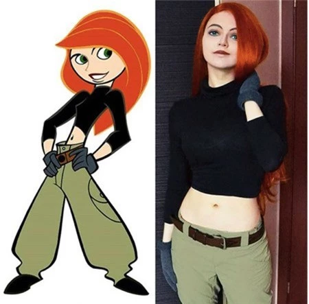 Xinh đẹp, cá tính thì phải nghĩ ngay tới Kim Possible phiên bản của Perova