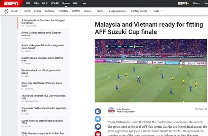 AFF Cup, tin tức AFF Cup, ĐT Việt Nam, bóng đá Việt Nam, Park Hang Seo, Việt Nam vs Malaysia, Chung kết AFF Cup