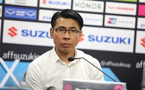 Tan Cheng Hoe phát biểu sau trận chung kết lượt đi
