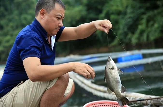 nghe an: doi doi nho nuoi nhung loai ca dac san tren ho hua na hinh anh 3