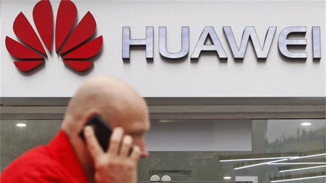  Một cửa hàng của Huawei. (Ảnh: EPA) 