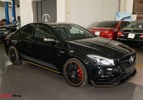 Mercedes-Benz CLA45 AMG Yellow Night Edition đầu tiên về Việt Nam, giá 2,578 tỷ đồng