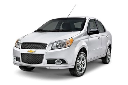 6. Chevrolet Aveo (59 chiếc).