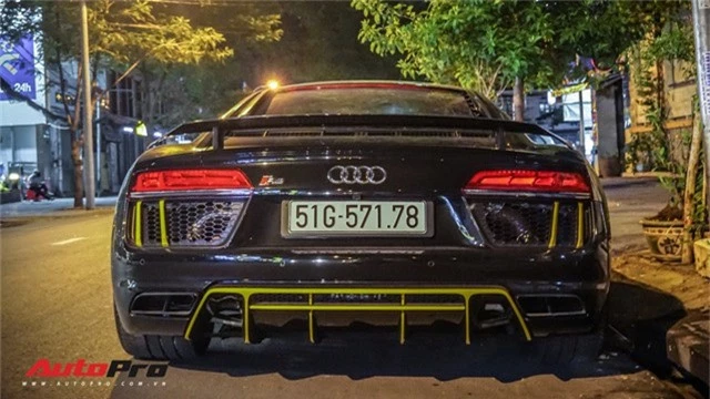 Audi R8 V10 Plus màu đen giống của Cường Đô La tìm được chủ mới - Ảnh 6.