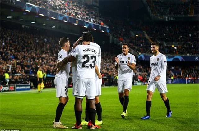 
Valencia có chiến thắng đẹp để chia tay Champions League
