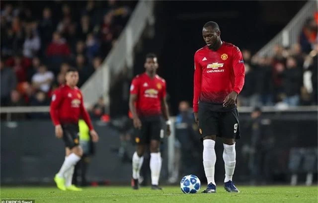 
Sự thất vọng của Lukaku và các cầu thủ Man Utd sau khi bị Valencia ghi bàn
