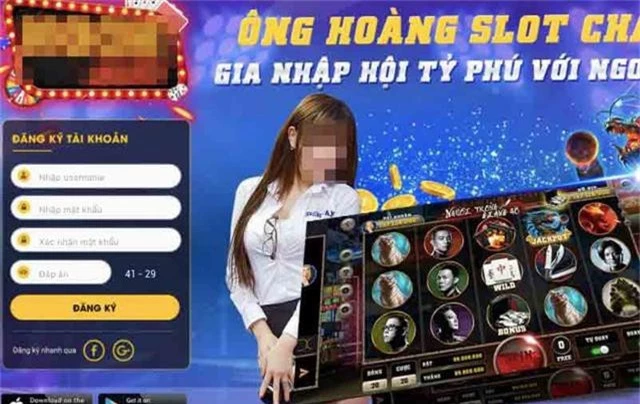  Game bài Ng. được quảng cáo là Ông hoàng slot châu Á. 