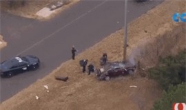 Clip: Màn rượt đuổi nghi phạm 'nghẹt thở' của cảnh sát Mỹ