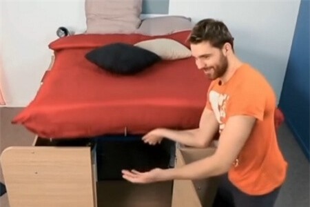 Clip: Nội thất 'biến hình' khiến không gian gọn gàng, rộng rãi gấp nhiều lần