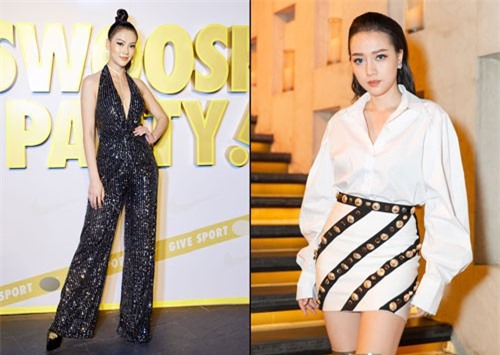 Phương Khánh dự tiệc Giáng sinh sớm cùng dàn sao nữ