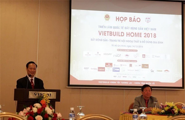 heo Ban Tổ chức sẽ có 450 đơn vị tham gia triển lãm Vietbuild Home 2018 (Ảnh: VH)