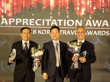 Lễ trao giải Du lịch Hàn Quốc 2018