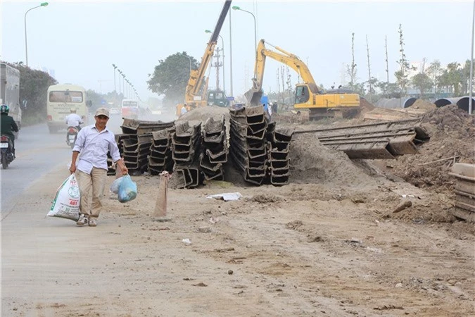 Toàn cảnh công trình nước sạch sông Đà số 2 đang thi công - Ảnh 11.