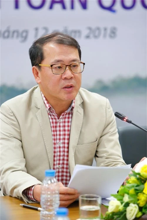 Ông Nguyễn Hà Nam, Trưởng Ban thư ký biên tập (Đài THVN), Phó Trưởng BTC Liên hoan truyền hình toàn quốc.