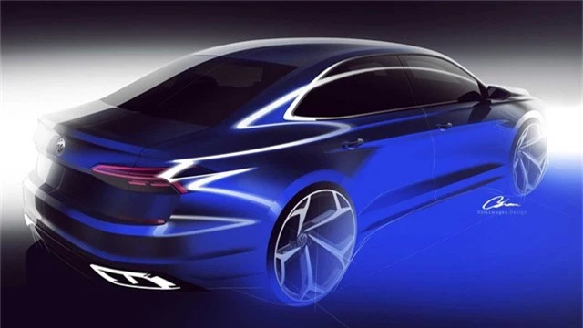 Volkswagen hé lộ Passat 2020 cạnh tranh Toyota Camry - Ảnh 2.