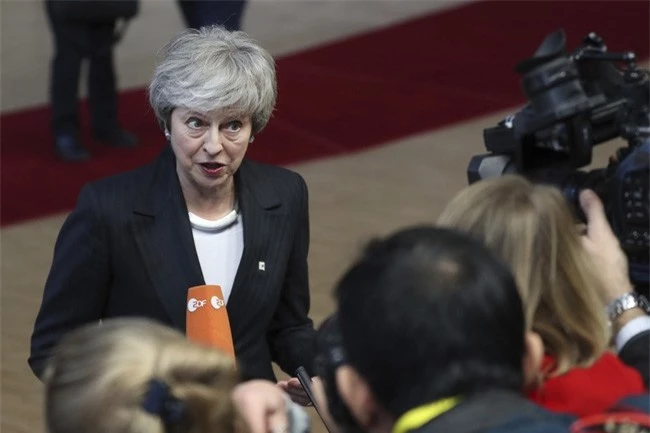 Thủ tướng Anh Theresa May. (Ảnh: AP)