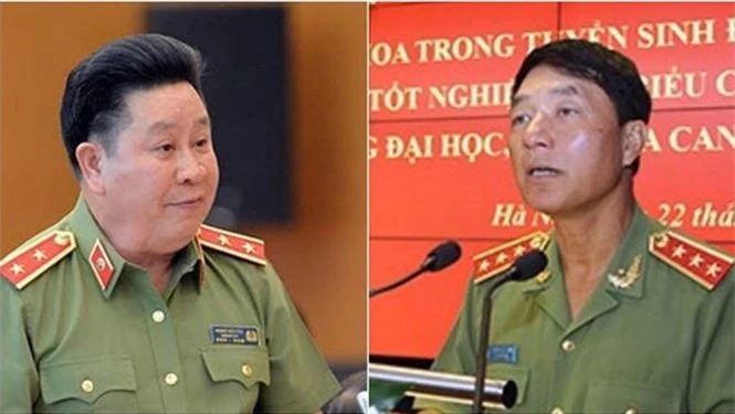 Hai cựu thứ trưởng Bộ Công an Bùi Văn Thành và Trần Việt Tân bị khởi tố (Ảnh: Tiền phong)