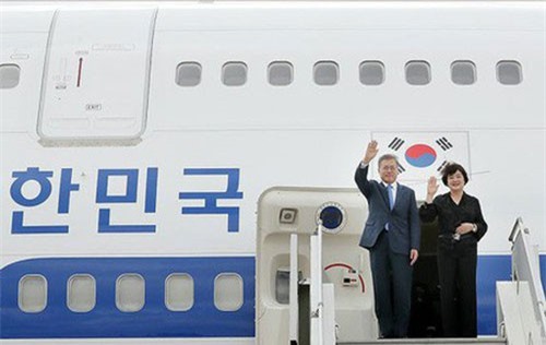 Chuyên cơ của tổng thống Hàn Quốc bị Mỹ trừng phạt?
