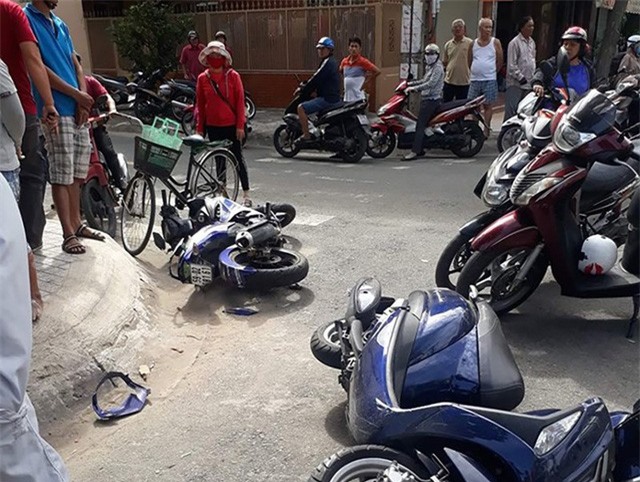 Nữ sinh viên lao xe vào tên cướp giật ở Bình Tân