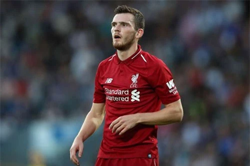 Hậu vệ trái: Andrew Robertson (Liverpool).