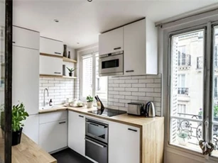Những căn bếp nhỏ đẹp tới mức bạn sẵn sàng bỏ bếp rộng để được ở trong không gian này