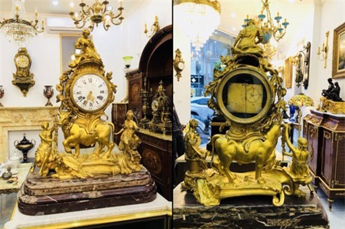 Hành trình săn lùng đồng hồ Pháp cổ độc nhất Việt Nam của đại gia Hà thành