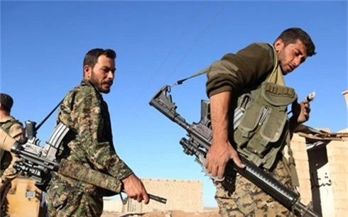 Lực lượng SDF ở Syria (Ảnh: AFP)