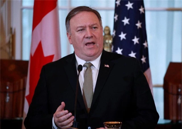  Ngoại trưởng Mỹ Mike Pompeo (Ảnh: Reuters) 