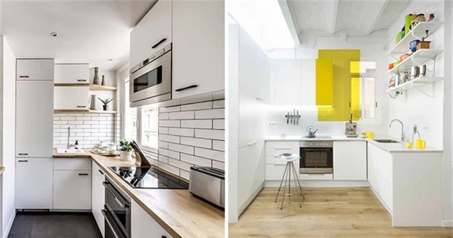 Những căn bếp nhỏ đẹp tới mức bạn sẵn sàng bỏ bếp rộng để được ở trong không gian này - Ảnh 1.