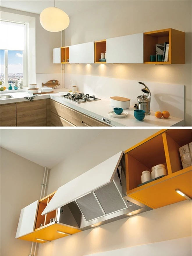 Những căn bếp nhỏ đẹp tới mức bạn sẵn sàng bỏ bếp rộng để được ở trong không gian này - Ảnh 12.