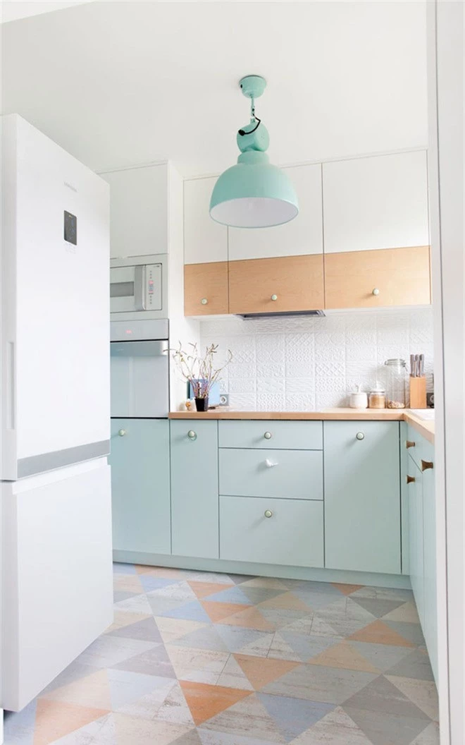 Những căn bếp nhỏ đẹp tới mức bạn sẵn sàng bỏ bếp rộng để được ở trong không gian này - Ảnh 14.