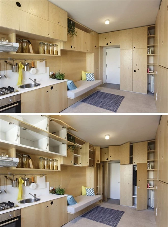 Những căn bếp nhỏ đẹp tới mức bạn sẵn sàng bỏ bếp rộng để được ở trong không gian này - Ảnh 5.
