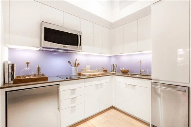 Những căn bếp nhỏ đẹp tới mức bạn sẵn sàng bỏ bếp rộng để được ở trong không gian này - Ảnh 6.