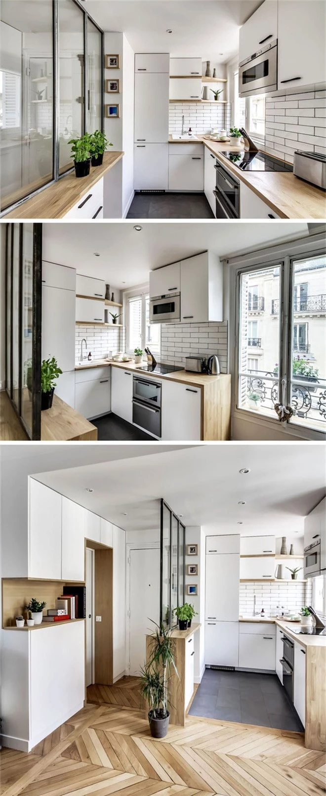 Những căn bếp nhỏ đẹp tới mức bạn sẵn sàng bỏ bếp rộng để được ở trong không gian này - Ảnh 7.