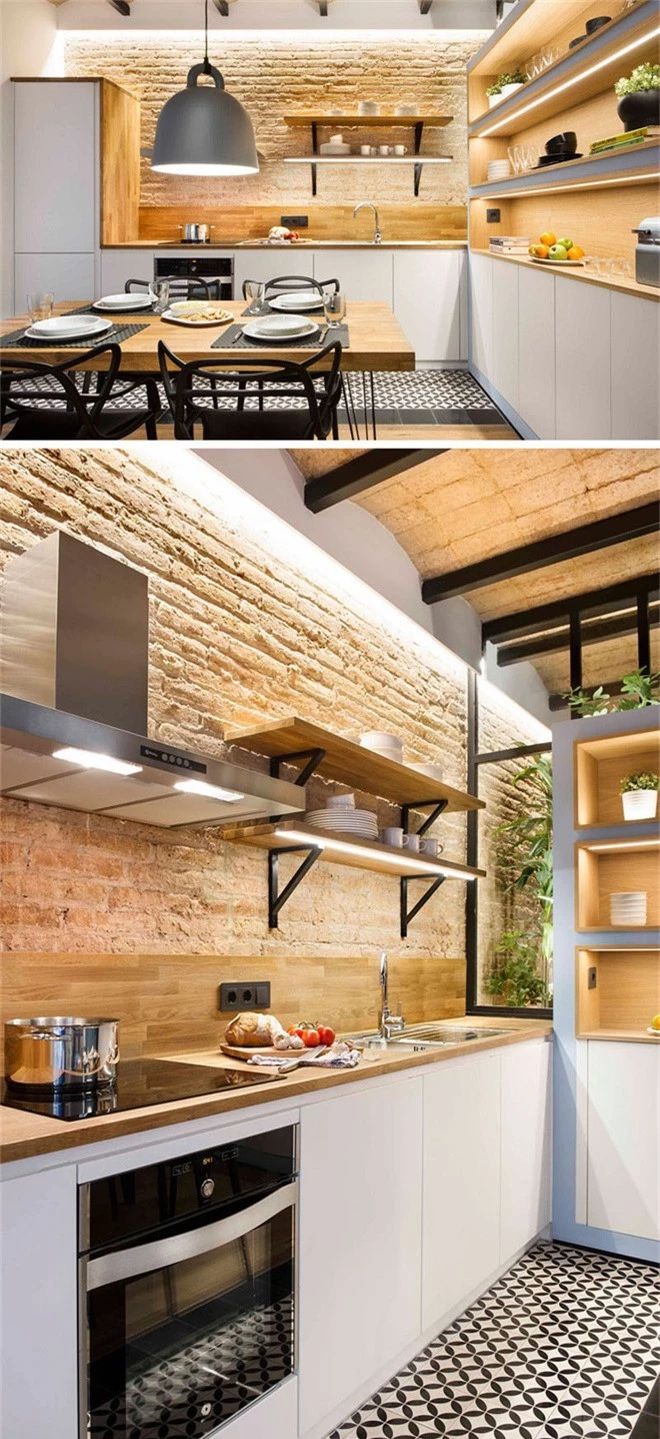 Những căn bếp nhỏ đẹp tới mức bạn sẵn sàng bỏ bếp rộng để được ở trong không gian này - Ảnh 9.