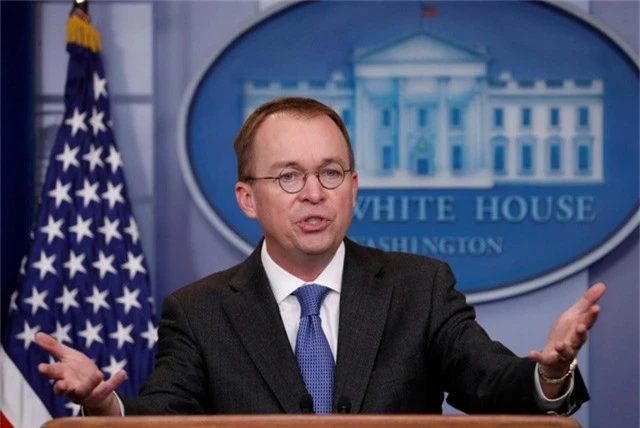  Ông Mick Mulvaney (Ảnh: Reuters) 